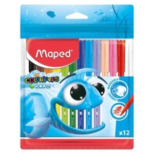 Maped Color'Peps Ocean Felt Tip Pen 12 PCS – Wholesale & Export UAE