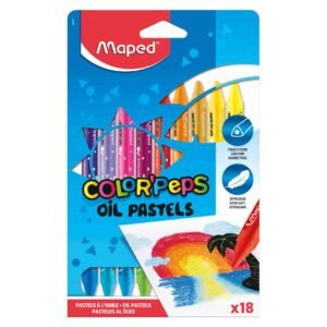 Maped Color'Peps Oil Pastels 18 PCS – Wholesale & Export UAE