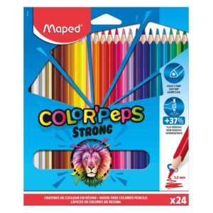 Maped Color'Peps Strong Coloured Pencils 24 PCS – Wholesale & Export UAE
