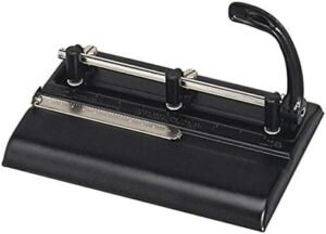 Master Martin Yale 5325B 5000 Series Hole Punch, Black, 9/32" Hole Diameter, Up To 32-sheets of 20 Pound Bond Paper, Adjustable Heads f – Wholesale & Export UAE