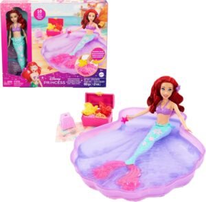 Mattel Disney Princess Ariel Mermaid Doll & Pool Set with Moldable Sand, 3 Sand Molds, Beach Towel & 5 Accessories, Inspired By The  – Wholesale & Export UAE