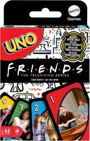 Mattel Games Uno Friends Card Game, Family, Adult and Party Game Night, 2 To 6 Players, Collectibles Inspired By The Tv Series – Wholesale & Export UAE