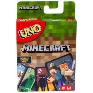 Mattel-Uno-Minecraft-Card-Game-1 Mattel Uno Minecraft Card Game – Wholesale & Export UAE