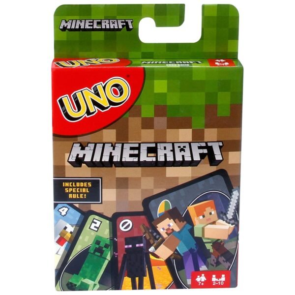 Mattel Uno Minecraft Card Game – Wholesale & Export UAE