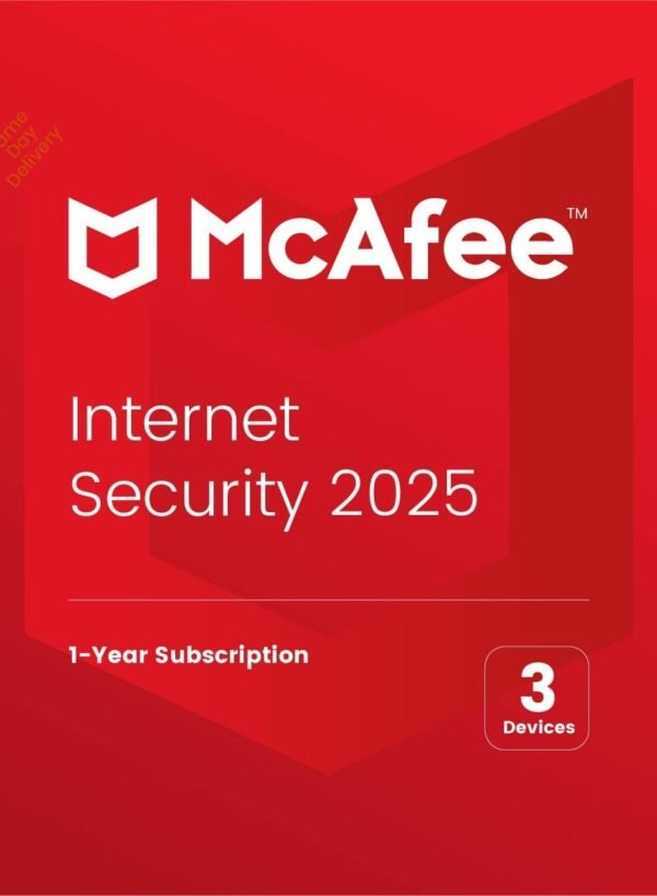 McAfee Internet Security 3 Devices 1 Year 2025 Digital License – Wholesale & Export UAE