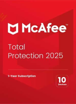 McAfee Total Protection 10 Devices 1 Year 2025 Digital License – Wholesale & Export UAE