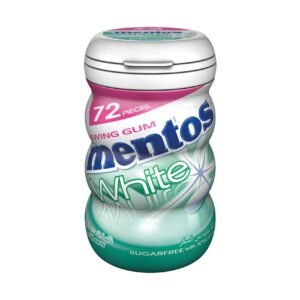 Mentos Spearmint Flavour White Sugar Free Chewing Gum, 102.6g – Wholesale & Export UAE