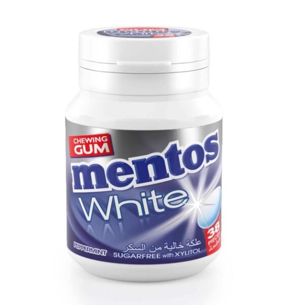 Mentos-White-Sugar-Free-Chewing-Gum-Peppermint-Flavour-54g-1 Mentos White Sugar Free Chewing Gum Peppermint Flavour, 54g – Wholesale & Export UAE
