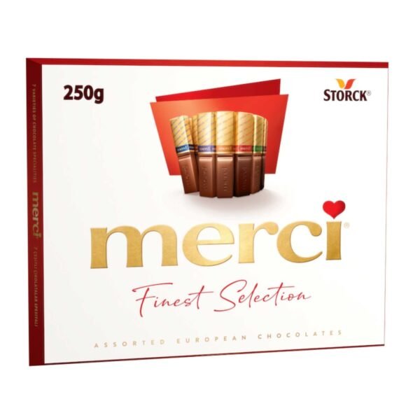 Merci Finest Selection Assorted European Chocolates Gift Box, 250g – Wholesale & Export UAE