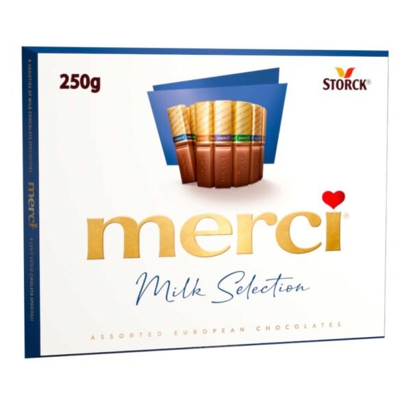 Merci Milk Selection Assorted European Milk Chocolates, 250g – Wholesale & Export UAE