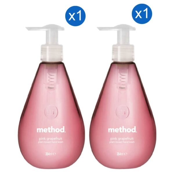 Method Hand Wash, Pink Grapefruit, Gel, 354ml Pack of 2 – Wholesale & Export UAE