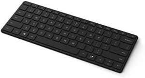 Microsoft Designer Compact Keyboard - Matte Black. Standalone Wireless Bluetooth Keyboard. Compatible with Bluetooth Enabled PCs/Mac, 21Y-00 – Wholesale & Export UAE