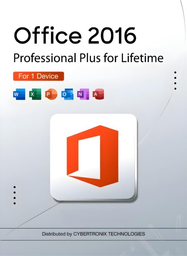 Microsoft Office 2016 Professional Plus - Lifetime Subscription for 1 Device Digital License – Wholesale & Export UAE