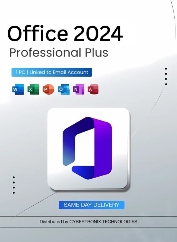 Microsoft Office 2024 Professional Plus 1PC Linked to Email Account Digital License SAME DAY DELIVERY – Wholesale & Export UAE