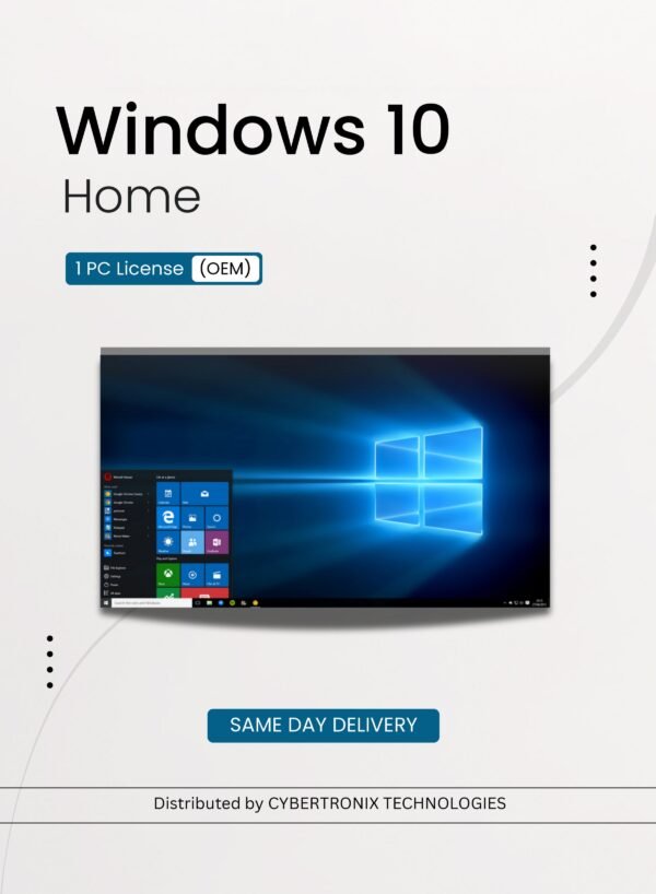 Microsoft Windows 10 Home 1 PC License (OEM) Digital License SAME DAY DELIVERY – Wholesale & Export UAE