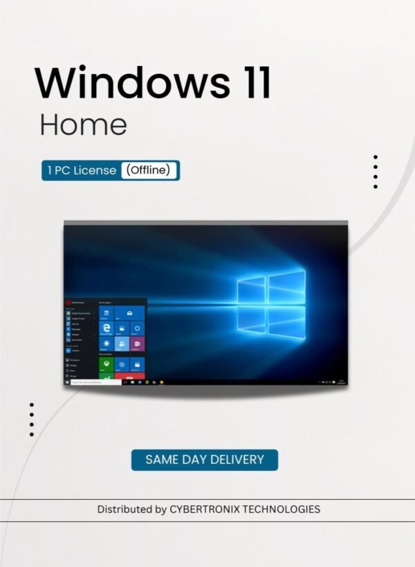 Microsoft Windows 11 Home 1 PC License (Offline) Digital License SAME DAY DELIVERY – Wholesale & Export UAE