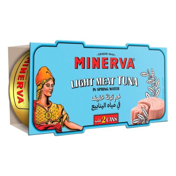 Minerva Light Meat Tuna In Spring Water 160g Pack of 2 – Wholesale & Export UAE