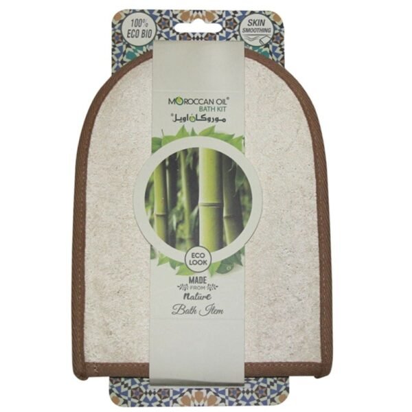 Moroccan-Oil-Loofah-Mitt-Lt1621-1 Moroccan Oil Loofah Mitt Lt1621 – Wholesale & Export UAE