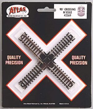 N Code 80 Nickel Silver 90 degree Crossing Atlas Trains – Wholesale & Export UAE