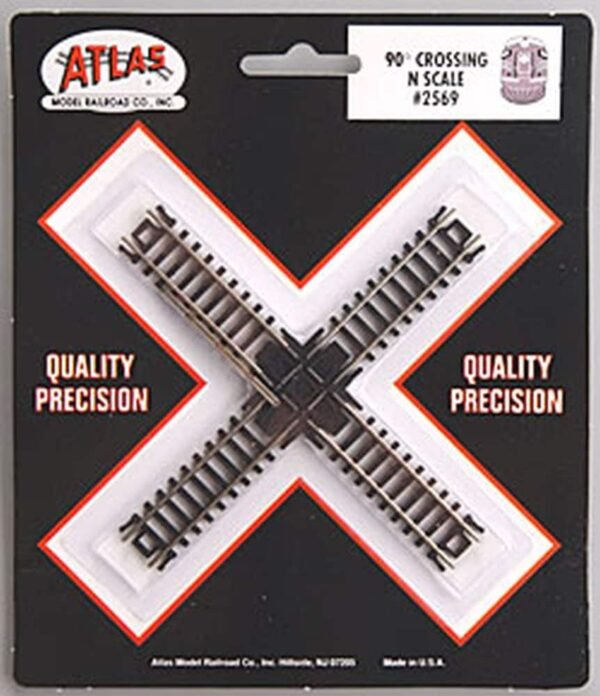 N Code 80 Nickel Silver 90 degree Crossing Atlas Trains – Wholesale & Export UAE