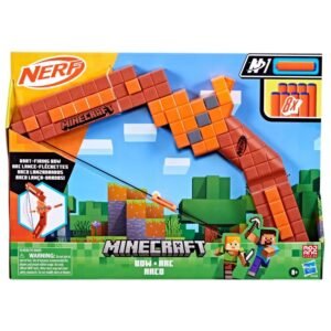 NERF Minecraft Bow Dart Blaster With 8 Darts – Wholesale & Export UAE