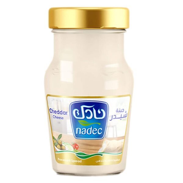 Nadec Cheddar Cheese Spread 240g – Wholesale & Export UAE