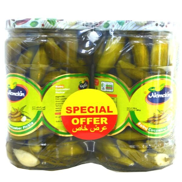 Namakin Baby Cucumber Pickle, 1kg Pack of 2 – Wholesale & Export UAE