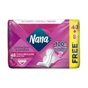 Nana Protection and Comfort Maxi Thick Regular Pads, 48 Pads – Wholesale & Export UAE
