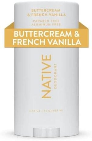 Native (ButtercreamFrench Vanilla- Deodorant Natural Deodorant for Women and Men, Seasonal Scents, Aluminium Free with Baking Soda, Probioti – Wholesale & Export UAE