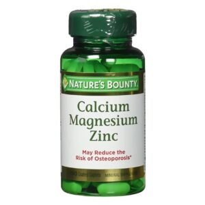 Nature's Bounty Calcium Magnesium Zinc Mineral Supplement 100 Coated Caplets – Wholesale & Export UAE