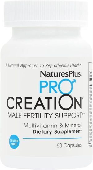 Nature's Plus Pro Creation Men, 60 Vegetable Capsules - Excellent Antioxidant With Multivitamin & Mineral Support, Gluten Free – Wholesale & Export UAE