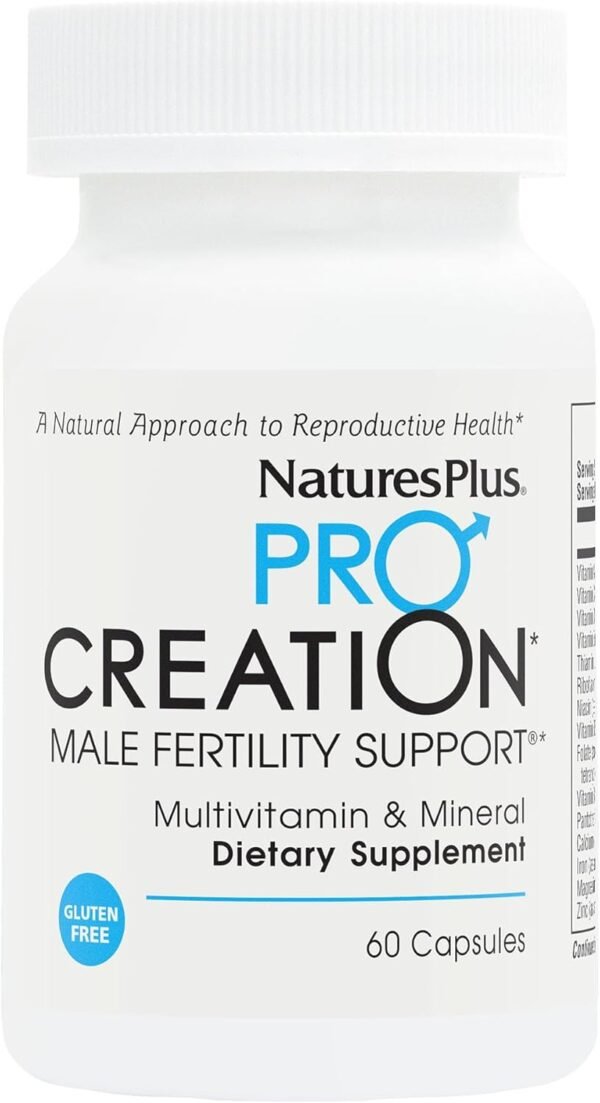 Naturex27s-Plus-Pro-Creation-Men-60-Vegetable-Capsules-Excellent-Antioxidant-With-Multivitamin-amp-Mineral-Support-Gluten-Free Nature's Plus Pro Creation Men, 60 Vegetable Capsules - Excellent Antioxidant With Multivitamin & Mineral Support, Gluten Free – Wholesale & Export UAE
