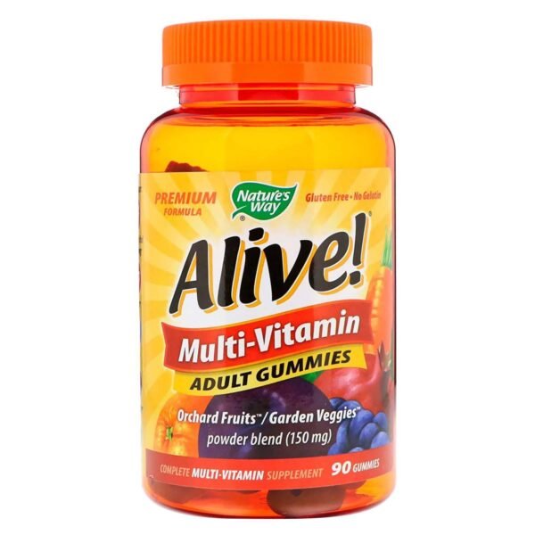 Nature's Way Alive! Multi-Vitamin Gummies Dietary Supplements 60 Gummies – Wholesale & Export UAE