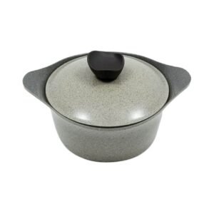 Neoflam Aeni Ceramic Casserole With Lid Warm Marble 24cm – Wholesale & Export UAE