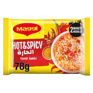 Nestle Maggi 2 Minute Hot And Spicy Noodles 78g – Wholesale & Export UAE