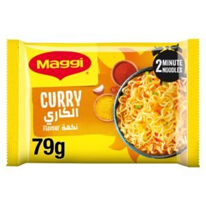 Nestle Maggi 2 Minute Noodles Curry Flavour 79g – Wholesale & Export UAE