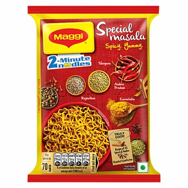 Nestle Maggi 2 Minute Special Masala Noodles 70g – Wholesale & Export UAE