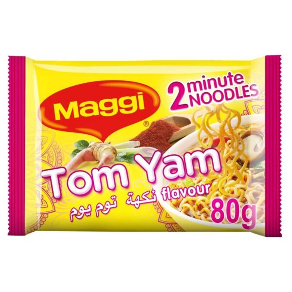 Nestle Maggi Tom Yam Noodles 80g – Wholesale & Export UAE