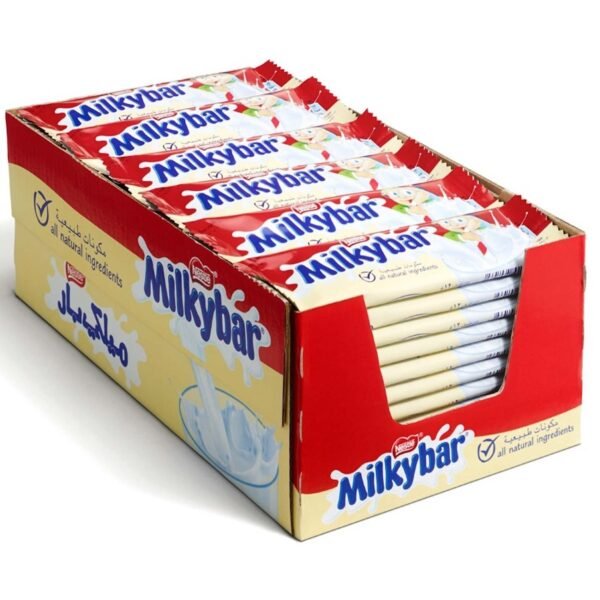 Nestle-Milkybar-White-Chocolate-Bar-12g-Pack-of-54 Nestle Milkybar White Chocolate Bar, 12g Pack of 54 – Wholesale & Export UAE
