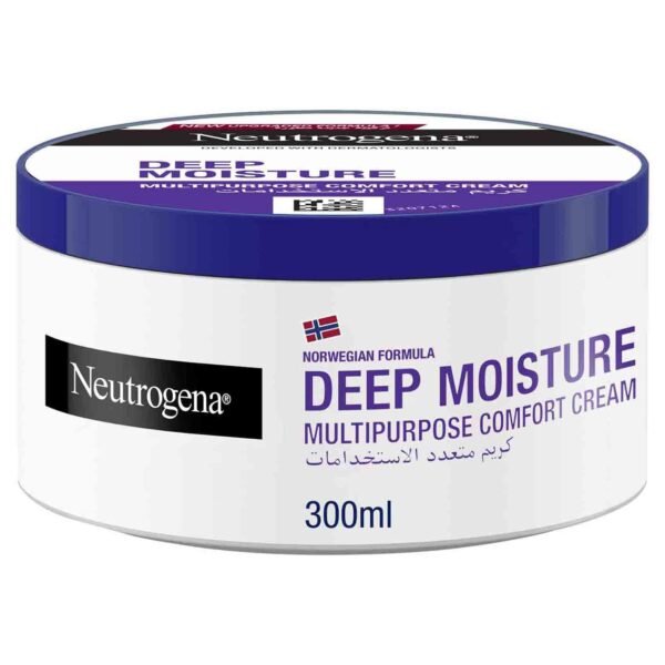 Neutrogena Norwegian Formula Deep Moisture Multipurpose Comfort Cream, 300ml – Wholesale & Export UAE