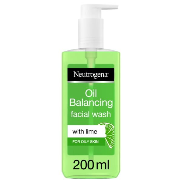 Neutrogena-Oil-Balancing-Facial-Wash-Lime-For-Oily-Skin-Oil-Free-200ml Neutrogena Oil Balancing Facial Wash Lime For Oily Skin, Oil-Free 200ml – Wholesale & Export UAE