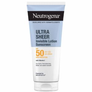 Neutrogena Ultra Sheer Invisible Lotion Sunscreen SPF50, Hydrating Body Lotion, 200ml – Wholesale & Export UAE