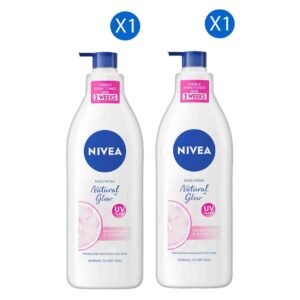 Nivea Natural Glow UV Filter Body Lotion for Normal to Dry Skin, 400ml Pack of 2 – Wholesale & Export UAE