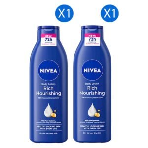 Nivea Rich Nourishing Body Lotion for Dry To Very Dry Skin, 250ml Pack of 2 – Wholesale & Export UAE