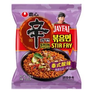 Nongshim Jayfai Tomyum Flavour Spicy Ramyun Stir Fry Noodles, 130g – Wholesale & Export UAE