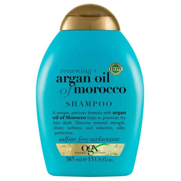 OGX Shampoo Renewing+ Argan Oil of Morocco New Gentle and PH Balanced Formula 385ml – Wholesale & Export UAE