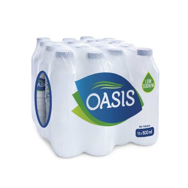 Oasis Low Soidum Drinking Water, 500ml, Pack of 12 – Wholesale & Export UAE