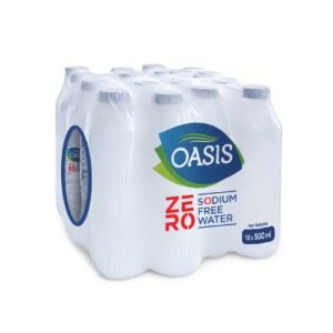 Oasis Zero Sodium Free Drinking Water, 500ml, Pack of 12 – Wholesale & Export UAE