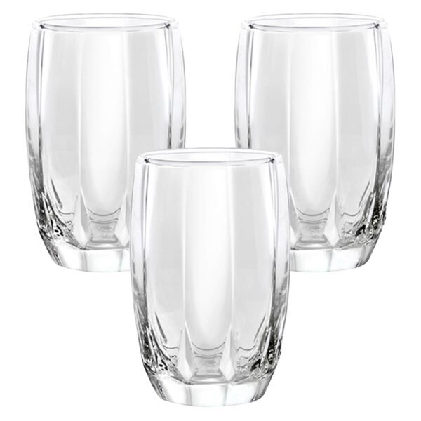 Ocean Jubilee Hi Ball Glass Iced Beverage Glass Set 335ml 3 PCS – Wholesale & Export UAE