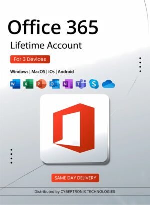 Office 365 Lifetime Account for 3 Devices Windows, Android, MAC, iOS & Online Digital License – Wholesale & Export UAE